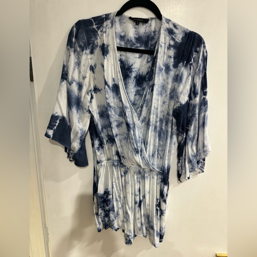 Olivaceous romper / beach cover up size medium!
